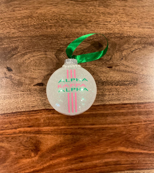 Alpha Kappa Alpha - Holiday Ornaments