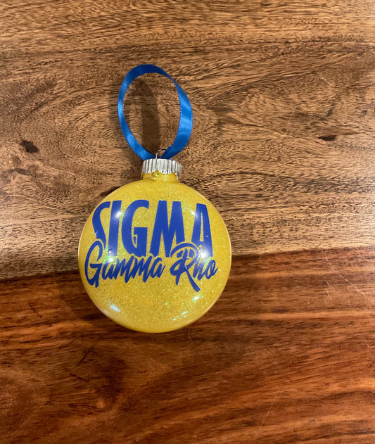 Sigma Gamma Rho - SIGMA Holiday Ornaments