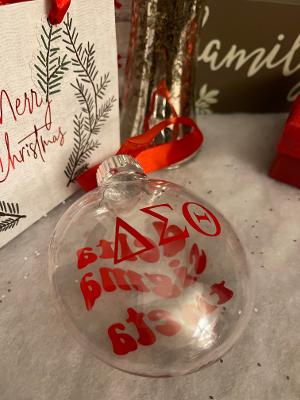 Delta Sigma Theta - DST  Holiday Ornaments