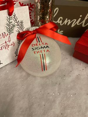 Delta Sigma Theta - DST Holiday Ornaments