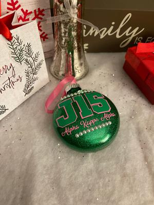 Alpha Kappa Alpha - j15 Holiday Ornaments