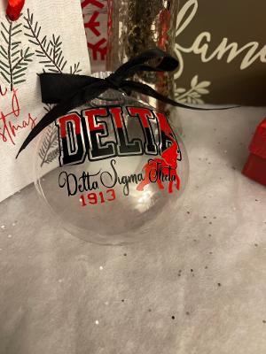 Delta Sigma Theta - DST Holiday Ornaments