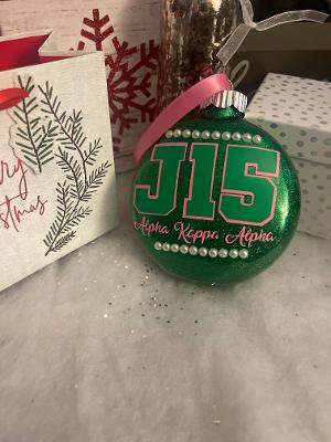 Alpha Kappa Alpha - j15 Holiday Ornaments