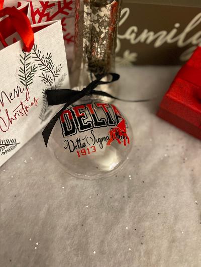 Delta Sigma Theta - DST Holiday Ornaments