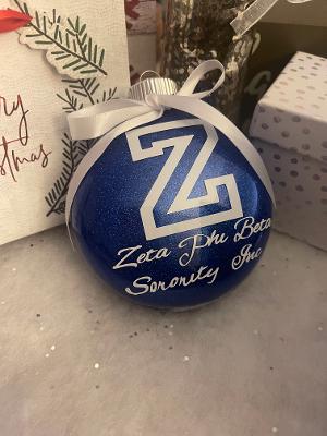 Zeta Phi Beta -  Holiday Ornaments