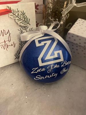 Zeta Phi Beta -  Holiday Ornaments